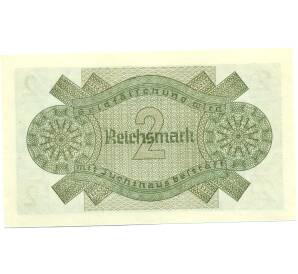2 рейхсмарки 1940 года Германия (Для оккупированных территорий) — Фото №2