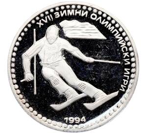 50 левов 1992 года Болгария «XVII зимние Олимпийские игры — Горные лыжи» — Фото №1