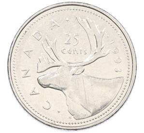 25 центов 1993 года Канада — Фото №1