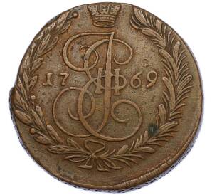 5 копеек 1769 года ЕМ — Фото №1