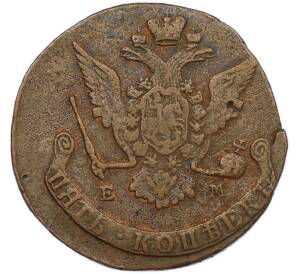 5 копеек 1769 года ЕМ — Фото №2