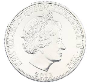 1 крона 2011 года Тристан-да-Кунья «Свадьба Принца Уильяма и Кэтрин» — Фото №2