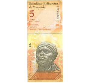5 боливаров 2007 года Венесуэла — Фото №1
