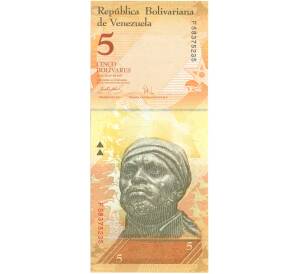5 боливаров 2007 года Венесуэла — Фото №1