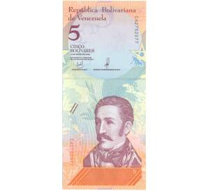 5 боливаров 2018 года Венесуэла — Фото №1