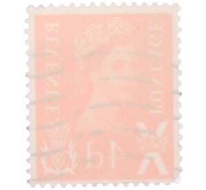 Почтовая марка 4 пенса 1967 года Великобритания «Региональный выпуск Шотландии — Королева Елизавета II» — Фото №2