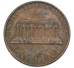 1 цент 1982 года США — Фото №2