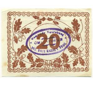 20 геллеров 1920 года Австрия — община Кристофен (Нотгельд) — Фото №2
