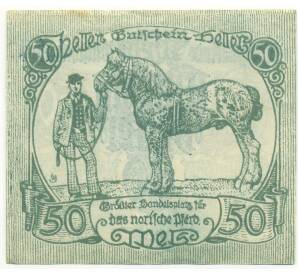 50 геллеров 1920 года Австрия — Вельс (Нотгельд) — Фото №2