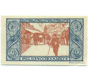 80 геллеров 1921 года Австрия — Вельс (Нотгельд) — Фото №2