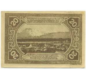 20 геллеров 1920 года Австрия — Феклабрукк (Нотгельд) — Фото №2