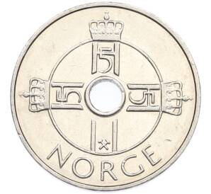1 крона 2007 года Норвегия — Фото №2