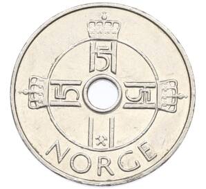 1 крона 2007 года Норвегия — Фото №2