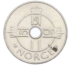1 крона 1999 года Норвегия — Фото №2