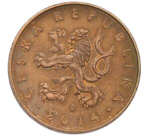 10 крон 2014 года Чехия — Фото №2