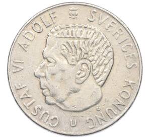 1 крона 1973 года Швеция — Фото №2