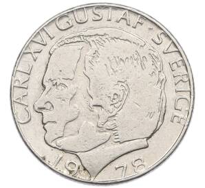 1 крона 1978 года Швеция — Фото №1