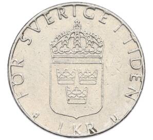 1 крона 1978 года Швеция — Фото №2