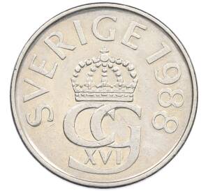 5 крон 1988 года Швеция — Фото №1