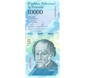 10000 боливаров 2017 года Венесуэла — Фото №1