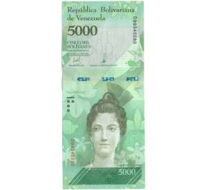 5000 боливаров 2017 года Венесуэла — Фото №1