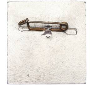 Значок 1974 года Восточная Германия (ГДР) «10 лет Галле-Нойштадт — 25 лет ГДР» — Фото №2