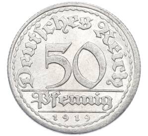 50 пфеннигов 1919 года E Германия — Фото №1