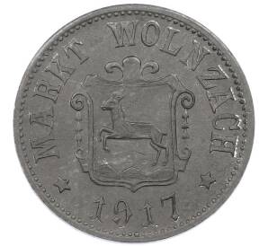 15 пфеннигов 1917 года Германия — город Вольнцах (Нотгельд) — Фото №1