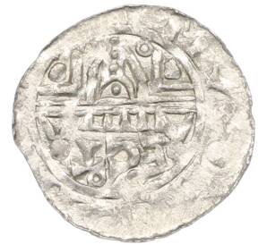 Денарий 1054-1076 года Утрехт — епископ Вильгельма I (Вильгельм ван Понт) — Фото №2