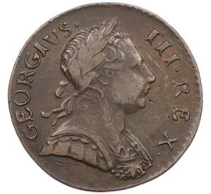 1/2 пенни 1772 года Великобритания — Фото №2