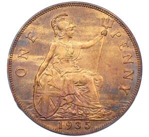 1 пенни 1935 года Великобритания — Фото №1