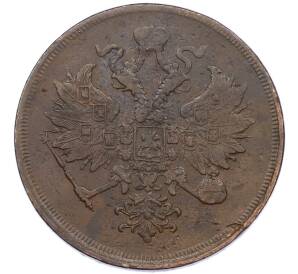 3 копейки 1859 года ЕМ (Новый тип) — Фото №2