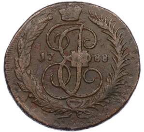 2 копейки 1788 года ММ — Фото №1