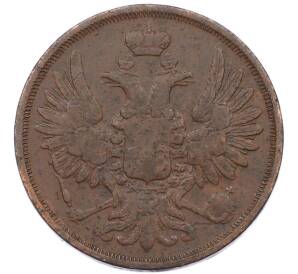 2 копейки 1854 года ЕМ — Фото №2