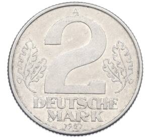 2 марки 1957 года Восточная Германия (ГДР) — Фото №1