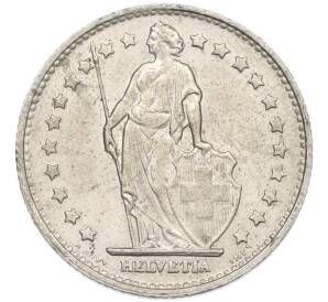 1 франк 1969 года Швейцария — Фото №2