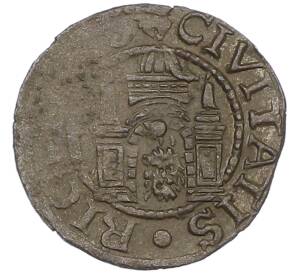1 шиллинг 1571 года Рига — Фото №1