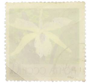 Почтовая марка 10 копеек 1969 года «Главный ботанический сад Академии наук СССР в Москве — Орхидея Каттлея» — Фото №2