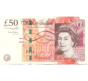 50 фунтов 2011 года Великобритания — Фото №1