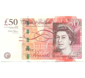 50 фунтов 2011 года Великобритания — Фото №1