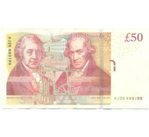 50 фунтов 2011 года Великобритания — Фото №2
