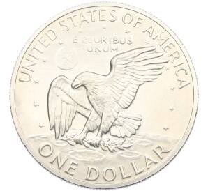 1 доллар 1972 года S США «Эйзенхауэр» — Фото №2