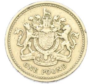 1 фунт 1983 года Великобритания — Фото №1