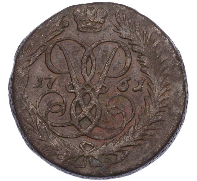 Монета 2 копейки 1761 года (Артикул: K12-87733) — Фото №1