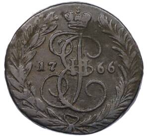 2 копейки 1766 года ЕМ — Фото №1