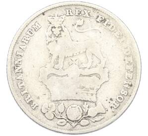 1 шиллинг 1825 года Великобритания — Фото №2