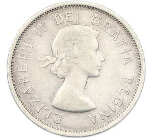 25 центов 1954 года Канада — Фото №2