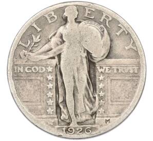 1/4 доллара (25 центов) 1926 года США — Фото №1