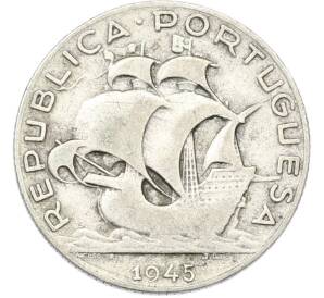 2.50 эскудо 1945 года Португалия — Фото №1