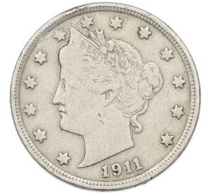 5 центов 1911 года США — Фото №1